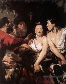 Meleager et Atalanta Flamand Baroque Jacob Jordaens Peinture à l'huile